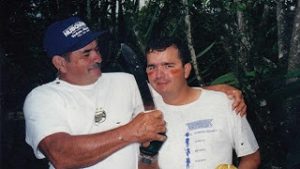 Don Salvador and Costa Rica Sun Tours guide Alex Arias in 1997