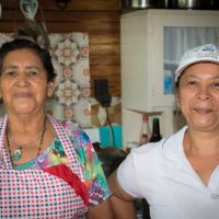 Three generations of women have been welcoming CRST guests into their homes for lunch