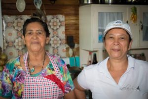 Three generations of women have been welcoming CRST guests into their homes for lunch