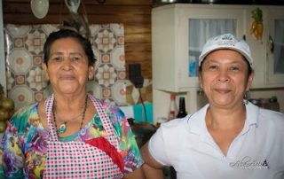 Three generations of women have been welcoming CRST guests into their homes for lunch