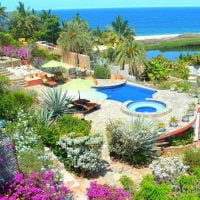 View of Los Colibris Casitas Todos Santos Mexico