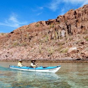 Kayak Glamping Baja Sea of Cortez Camp Cecil