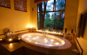 Camelthorn villa bubble bath luxury