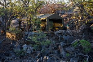 Huab Under Canvas blends into its surroundings - Ultimate Safaris