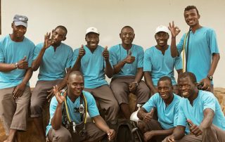 The Manta Resort diving staff Pemba Island, Tanzania